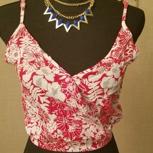 2 Casual Floral Print Crop Top BOGO OFFER
